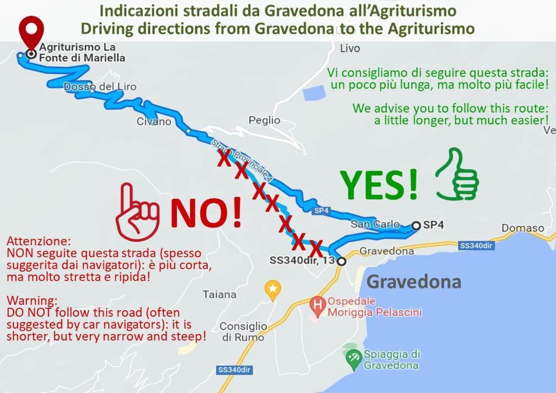 Agriturismo La Fonte Di Mariella 그라베도나 외부 사진